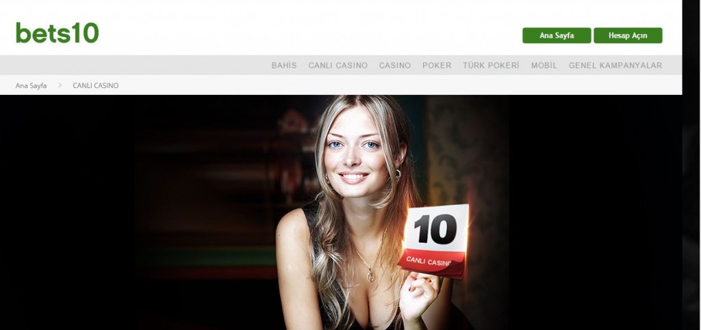 Bets10 Canlı Casino