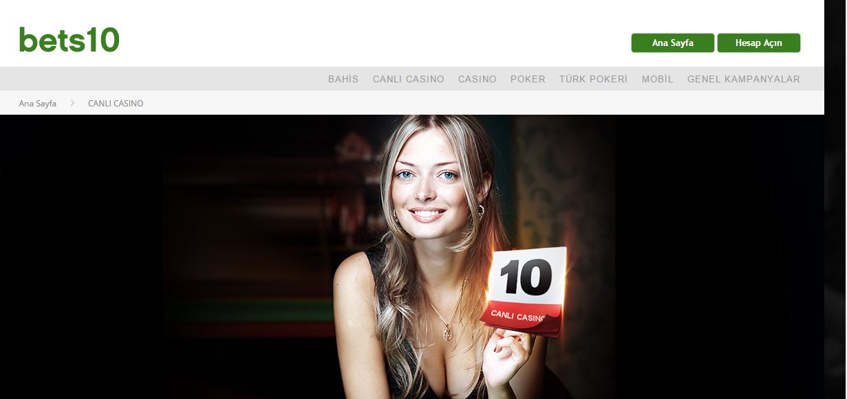 Bets10 da Her Ayın 10. Günü Canlı Casino Günü