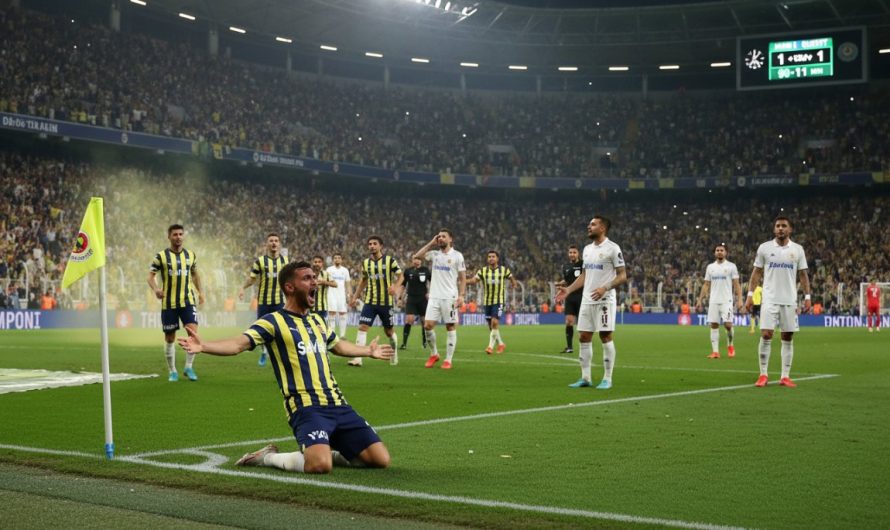 Fenerbahçe’nin Kadıköy’deki Şok Beraberliği: Puan Kaybının Sebepleri