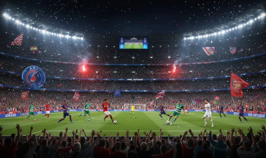 UEFA Şampiyonlar Ligi’nde Çeyrek Final Rövanşları Heyecanı